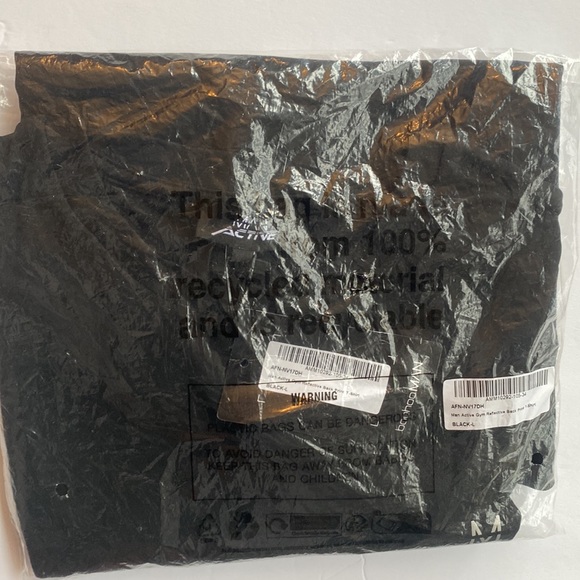 Boohoo MAN ACTIVE GYM REFLECTIVE BACK PRINT T-SHIRT, Black, Size L - Picture 5 of 7